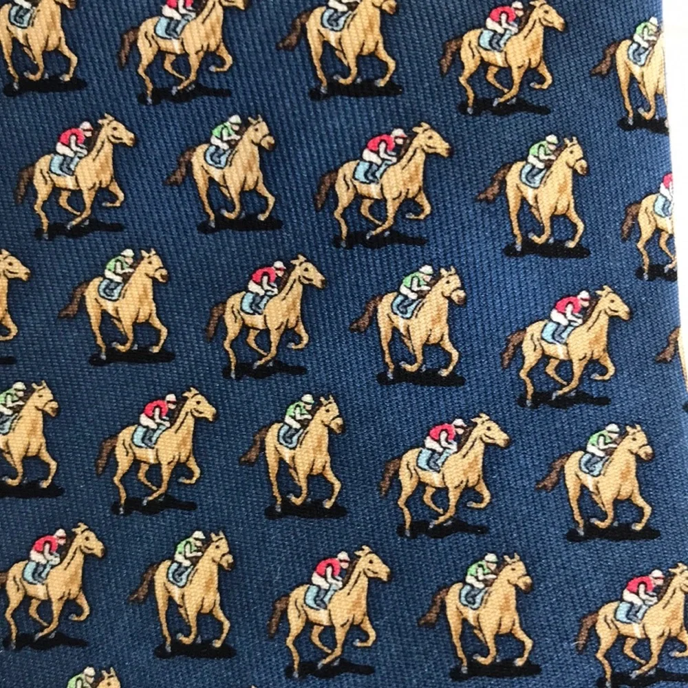 Vineyard Vines Men's Kentucky Derby Silk Tie